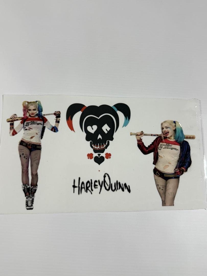 Harley Quinn Marvel UV Sticker