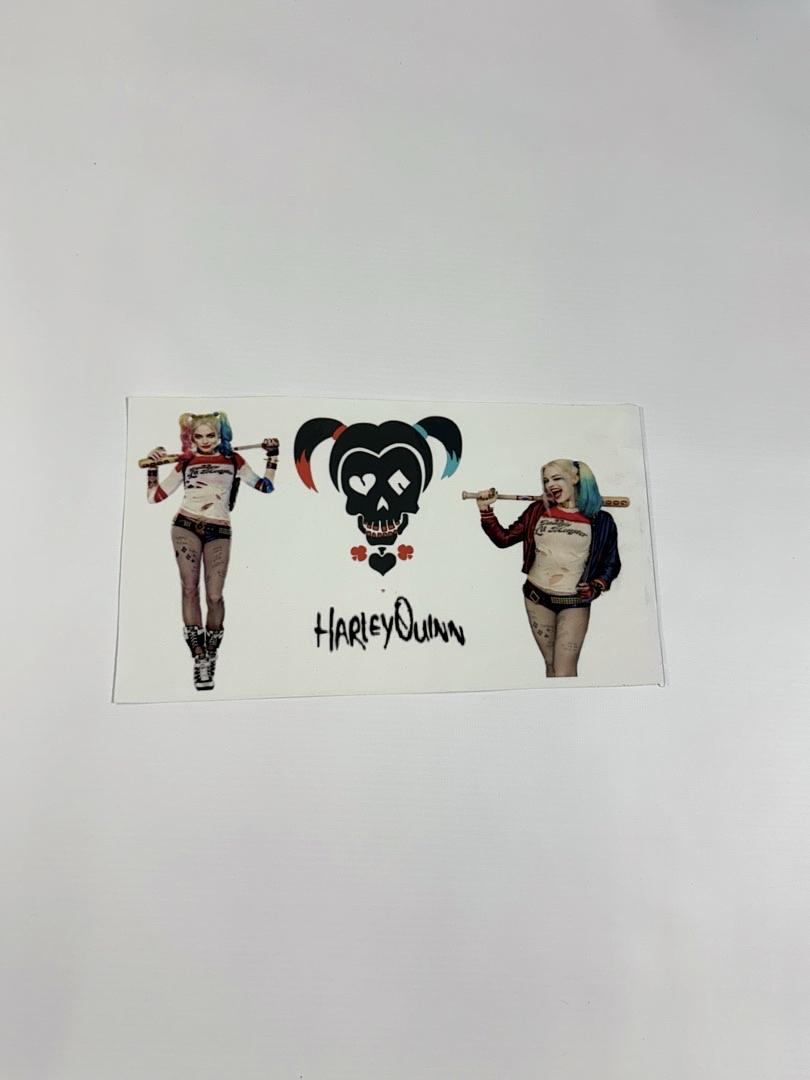 Harley Quinn Marvel UV Sticker