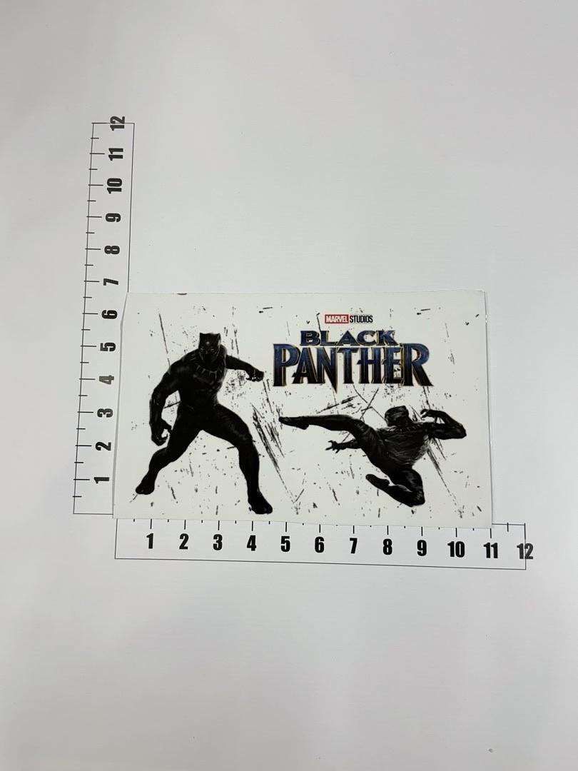 Black Panther Wakanda Marvel UV Sticker