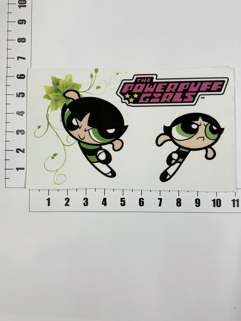 Buttercup Powerpuff Girls UV Sticker