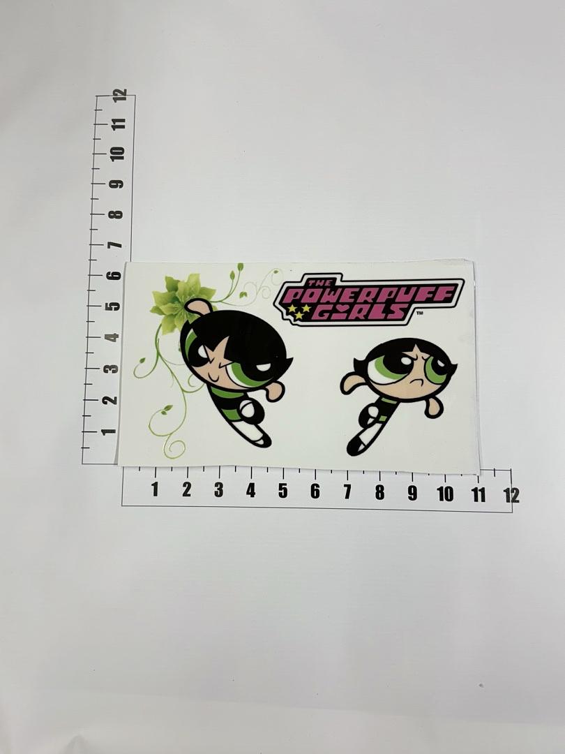 Buttercup Powerpuff Girls UV Sticker