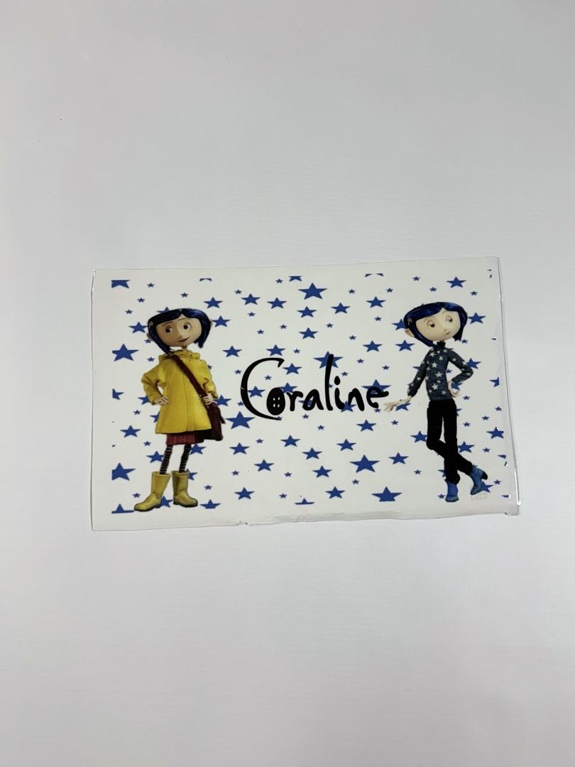 Coraline UV Sticker