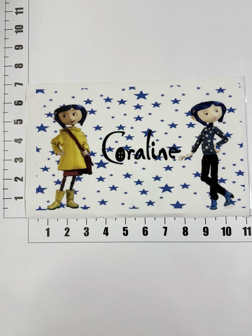 Coraline UV Sticker
