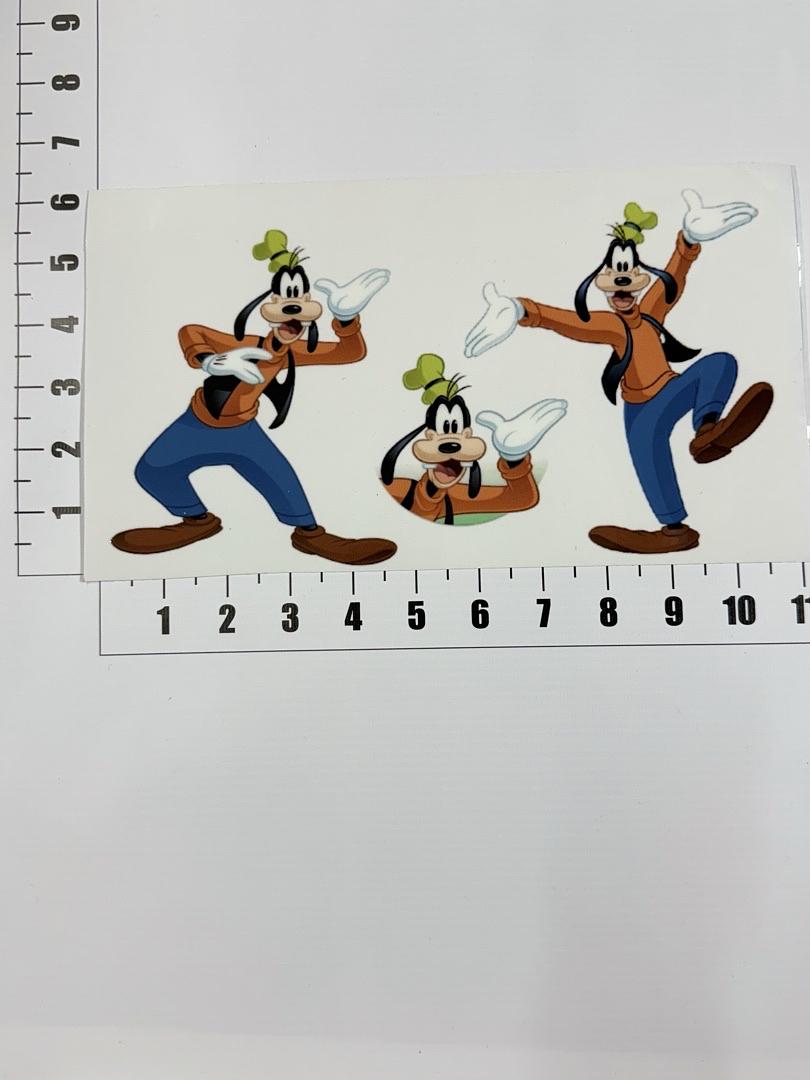 Goofy Disney UV Sticker