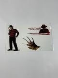 Freddy Krueger Scary UV Sticker