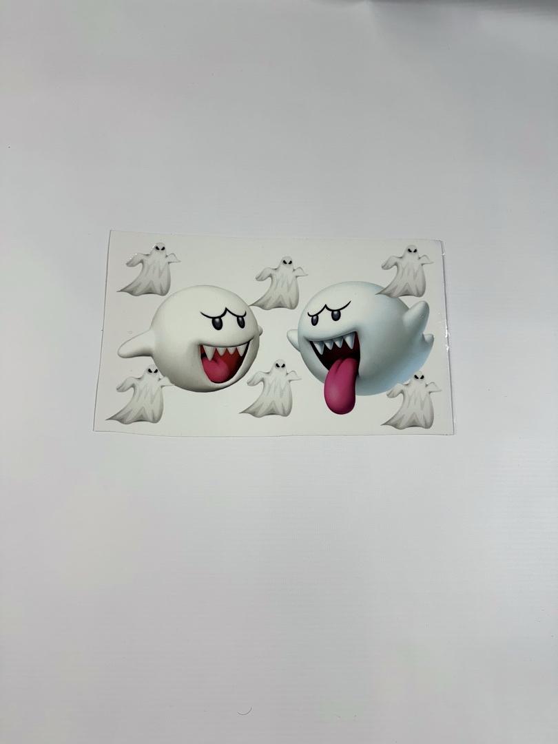 Big Boo Mega Boo Super Mario Bros UV Sticker