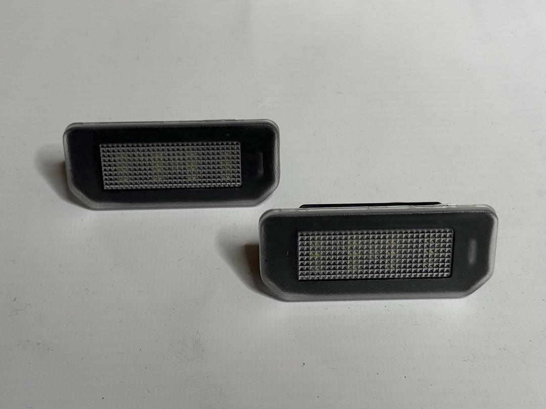 2012-2016 TESLA MODEL S LICENSE PLATE NUMBER LED LIGHTS PAIR