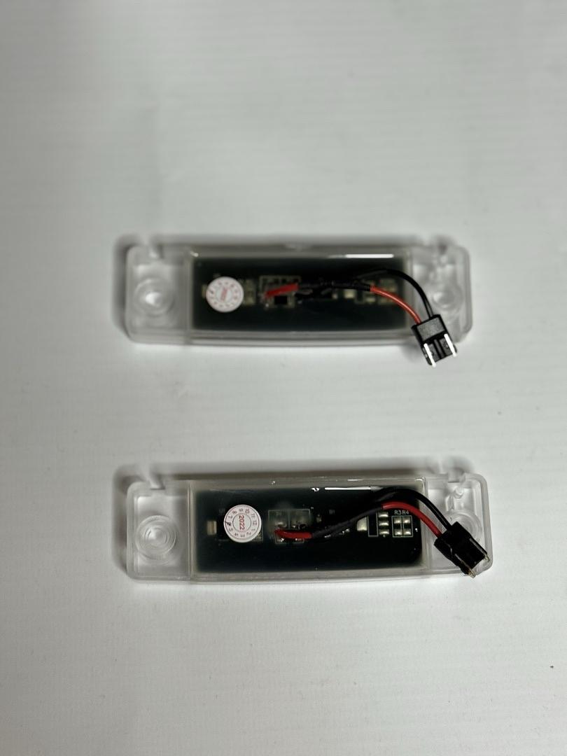 96-22 TOYOTA 4RUNNER 97-02 SIENNA WHITE LED LICENSE PLATE LIGHTS