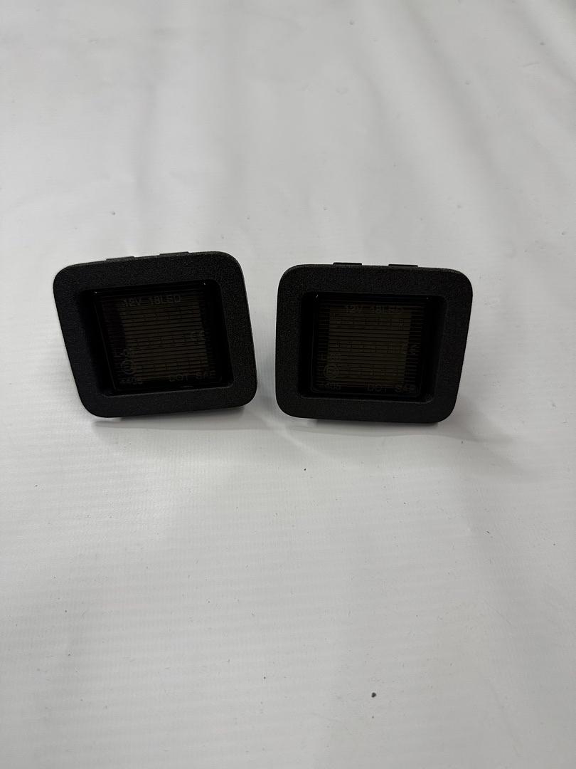 2015-2020 F-150 17-20 RAPTOR 2PCS LED LICENSE PLATE LIGHT SMOKED