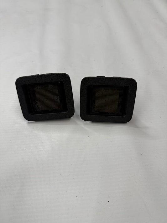 2015-2020 F-150 17-20 RAPTOR 2PCS LED LICENSE PLATE LIGHT SMOKED