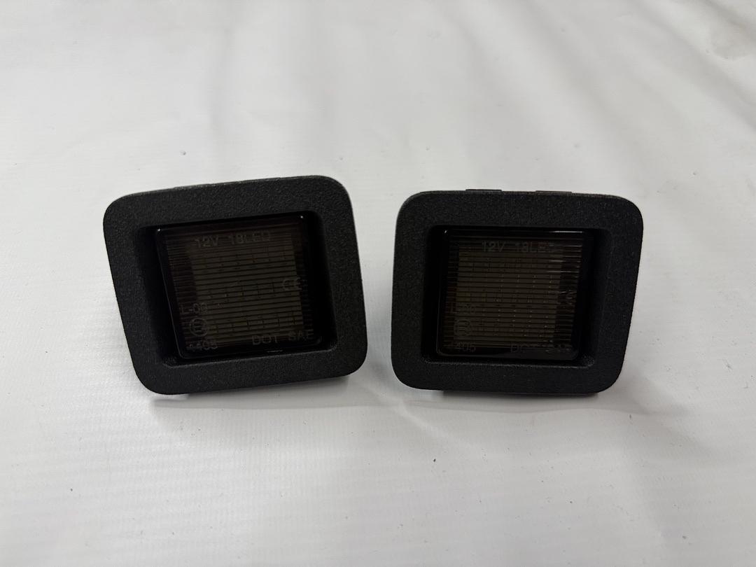 2015-2020 F-150 17-20 RAPTOR 2PCS LED LICENSE PLATE LIGHT SMOKED