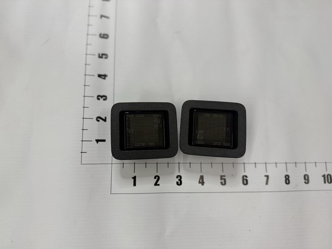 2015-2020 F-150 17-20 RAPTOR 2PCS LED LICENSE PLATE LIGHT SMOKED