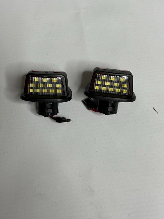 88-00 CHEVY GMC C/K 1500-3500 RED U-TUBE LED LICENSE PLATE LIGHTS