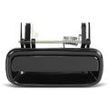 REAR PASSENGER OUTER DOOR HANDLE COMPATIBLE WITH 96-98 4RUNNER, BLACK,