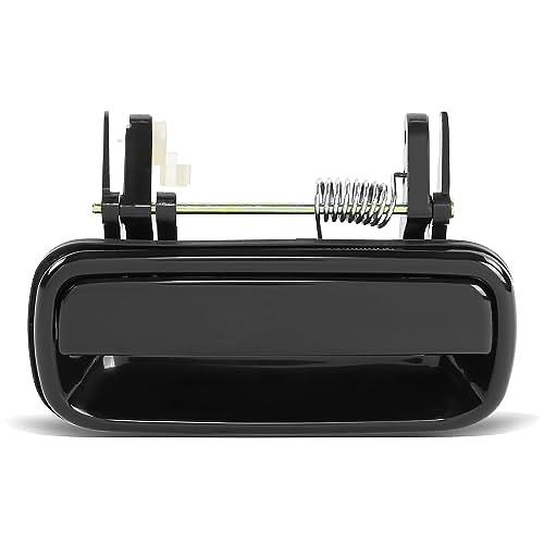 REAR PASSENGER OUTER DOOR HANDLE COMPATIBLE WITH 96-98 4RUNNER, BLACK,