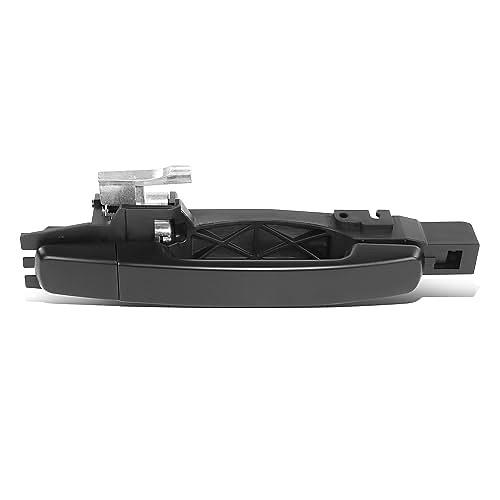 FRONT PASSENGER OUTER DOOR HANDLE COMPATIBLE WITH 07-12 NISSAN SENTRA, W/O SMART ENTRY, BLACK,