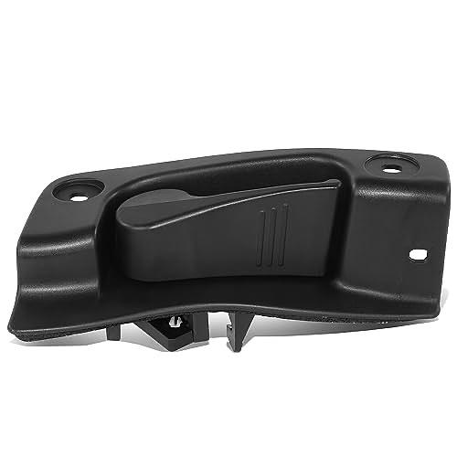 REAR DRIVER OUTER DOOR HANDLE COMPATIBLE WITH 05-21 NISSAN FRONTIER, EXTENDED CAB, BLACK,