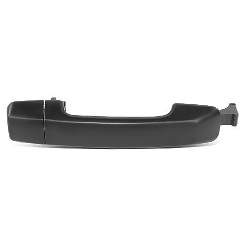 FRONT PASSENGER OUTER DOOR HANDLE COMPATIBLE WITH 08-19 SEQUOIA, 07-21 TUNDRA, W/O KEYHOLE, BLACK,