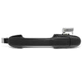 REAR LEFT OUTER DOOR HANDLE COMPATIBLE WITH 03-07 HONDA ACCORD SEDAN, BLACK,
