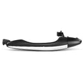 REAR LEFT/RIGHT OUTER DOOR HANDLE COMPATIBLE WITH 11-15 KIA OPTIMA, BLACK CHROME,