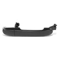 FRONT PASSENGER OUTER DOOR HANDLE COMPATIBLE WITH 07-12 NISSAN VERSA, BLACK,