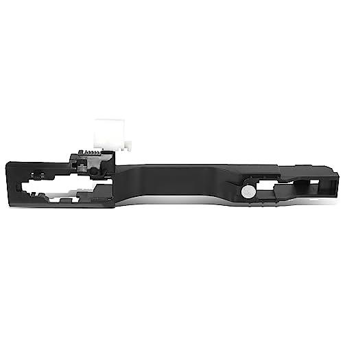 FRONT, REAR LEFT OUTER DOOR HANDLE COMPATIBLE WITH 08-12 HONDA ACCORD USA SEDAN MODELS, BLACK,