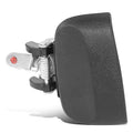 REAR DRIVER OUTER DOOR HANDLE COMPATIBLE WITH 00-04 NISSAN XTERRA, BLACK,