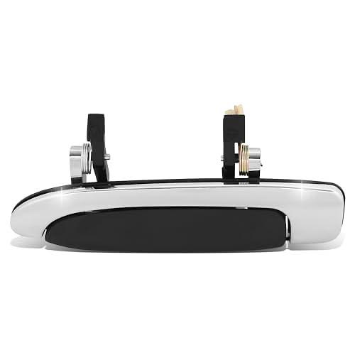 REAR LEFT SIDE OUTER DOOR HANDLE COMPATIBLE WITH 92-11 CROWN VICTORIA, CHROME/BLACK,, 6W7Z5426605A, FO1520101