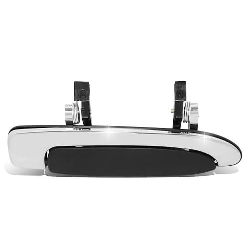 REAR RIGHT SIDE OUTER DOOR HANDLE COMPATIBLE WITH 92-11 CROWN VICTORIA, CHROME/BLACK,6W7Z5426604A, FO1521101