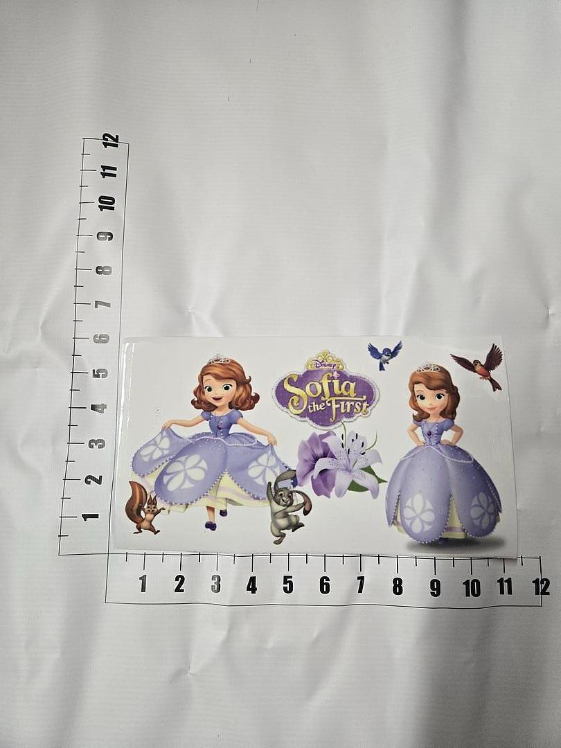 Sophia The First 1st And Animals UV Sticker