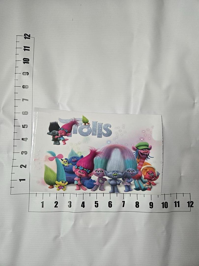 Trolls Poppy Branch UV Sticker