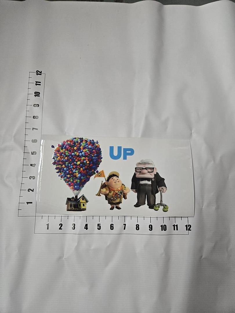 Up The Movie UV Sticker