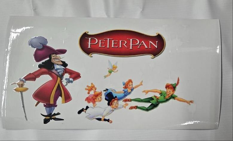 Peter Pan Wendy Captain Hook UV Sticker