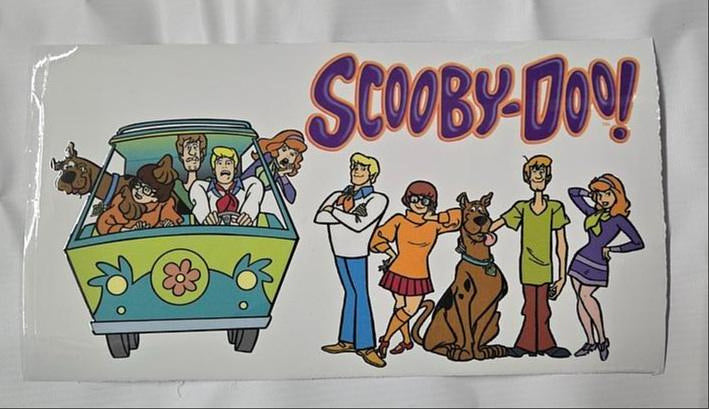 Scooby Doo Velma Shaggy UV Sticker