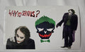 The Joker Batman UV Sticker