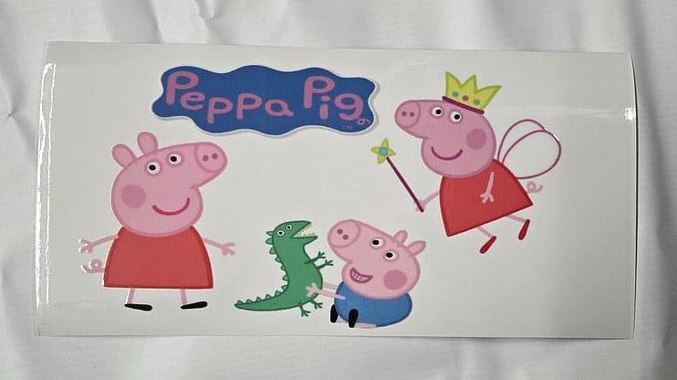 Peppa Pig Family UV Sticker