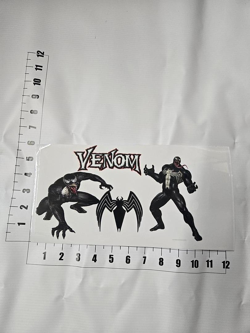 Venom Marvel UV Sticker