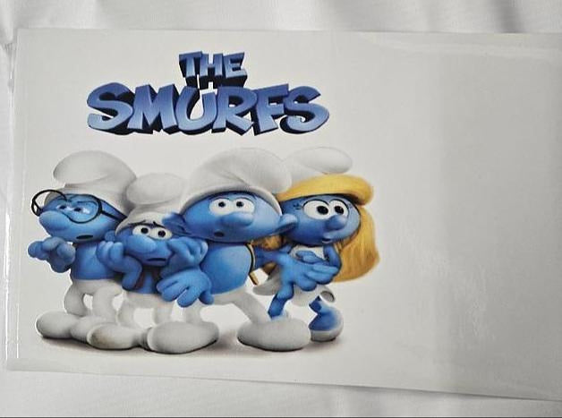 The Smurfs Smurfette UV Sticker