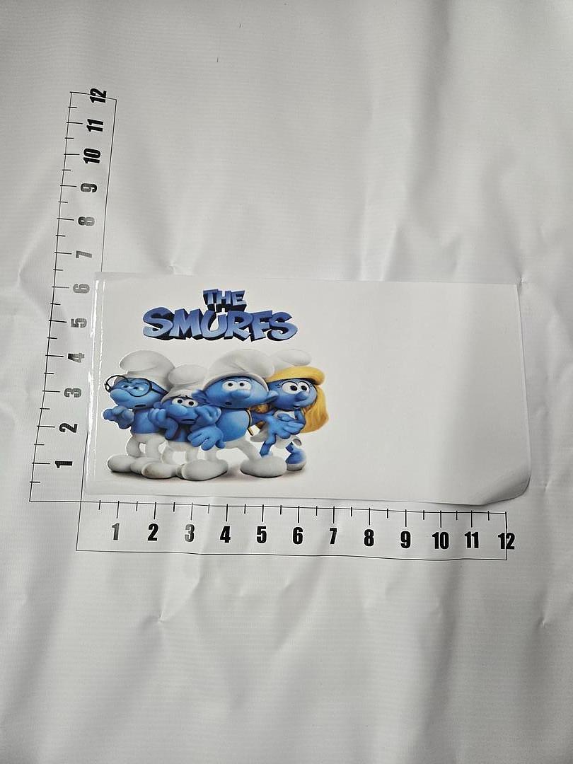 The Smurfs Smurfette UV Sticker