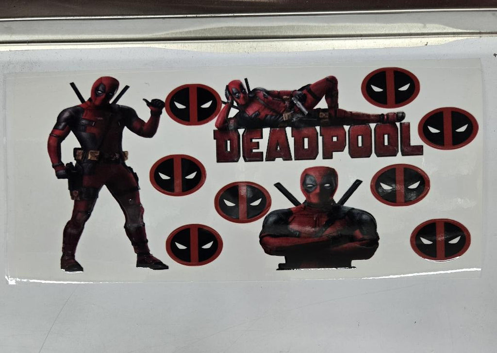 Deadpool Marvel UV Sticker