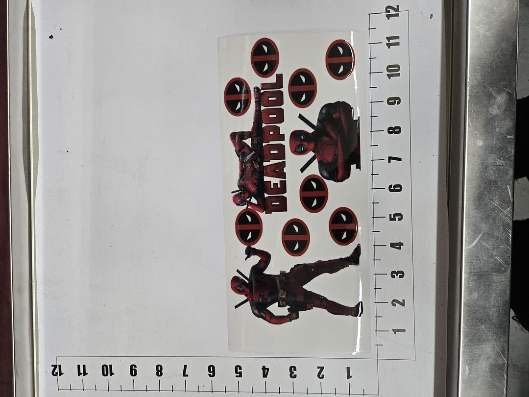 Deadpool Marvel UV Sticker