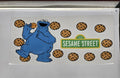 Cookie Monster Cookies Sesame Street UV Sticker