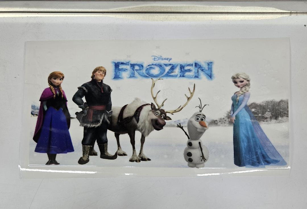 Elsa Frozen Anna Olaf UV Sticker