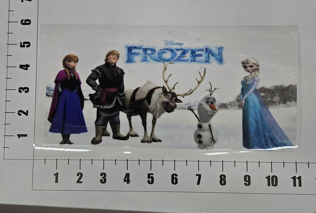 Elsa Frozen Anna Olaf UV Sticker