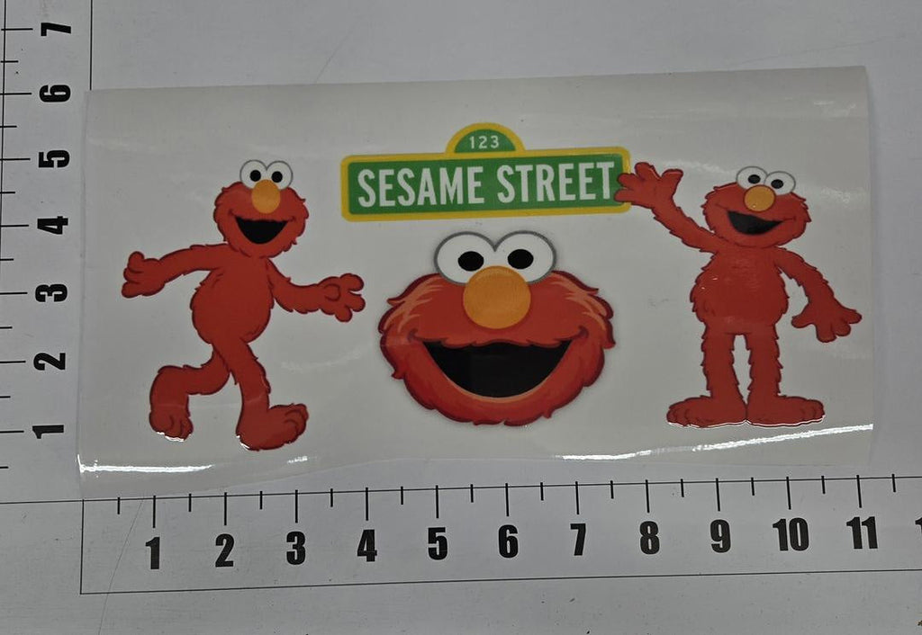 Elmo Sesame Street UV Sticker