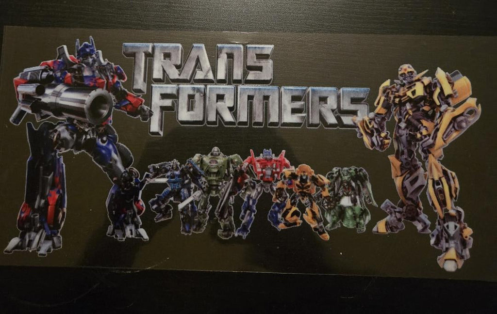 Transformers UV Sticker