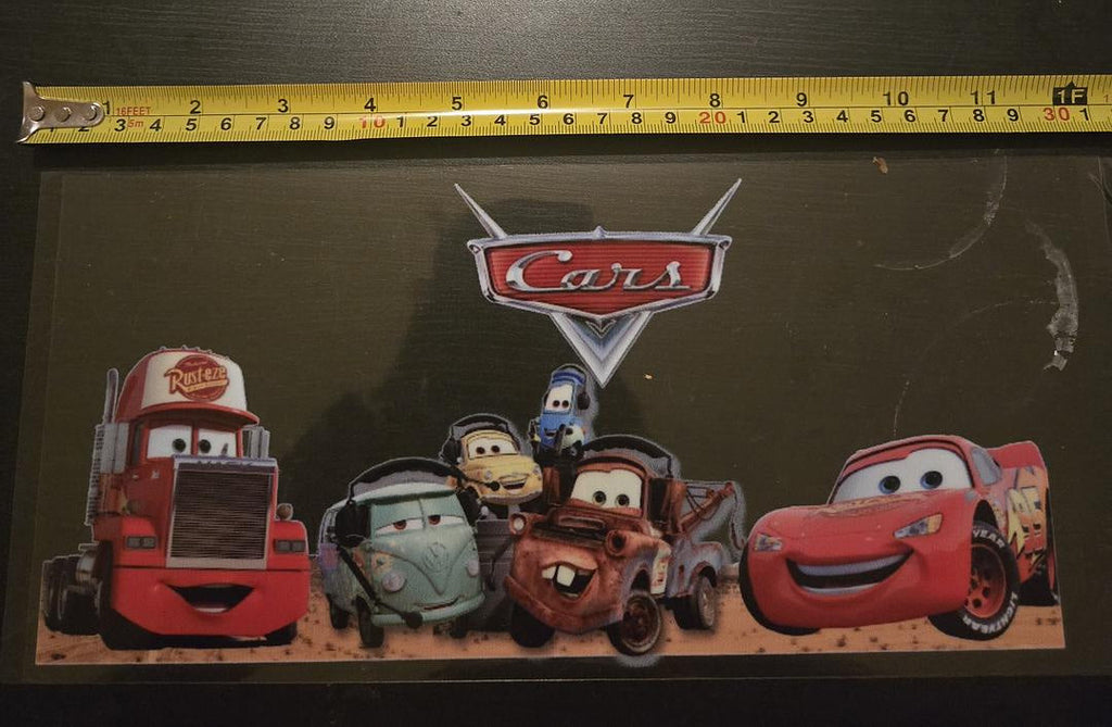 Disney Pixar Cars UV Sticker