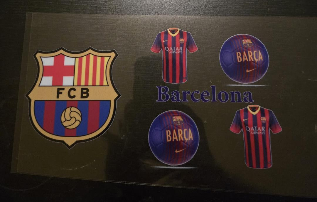 FC Barcelona UV Sticker