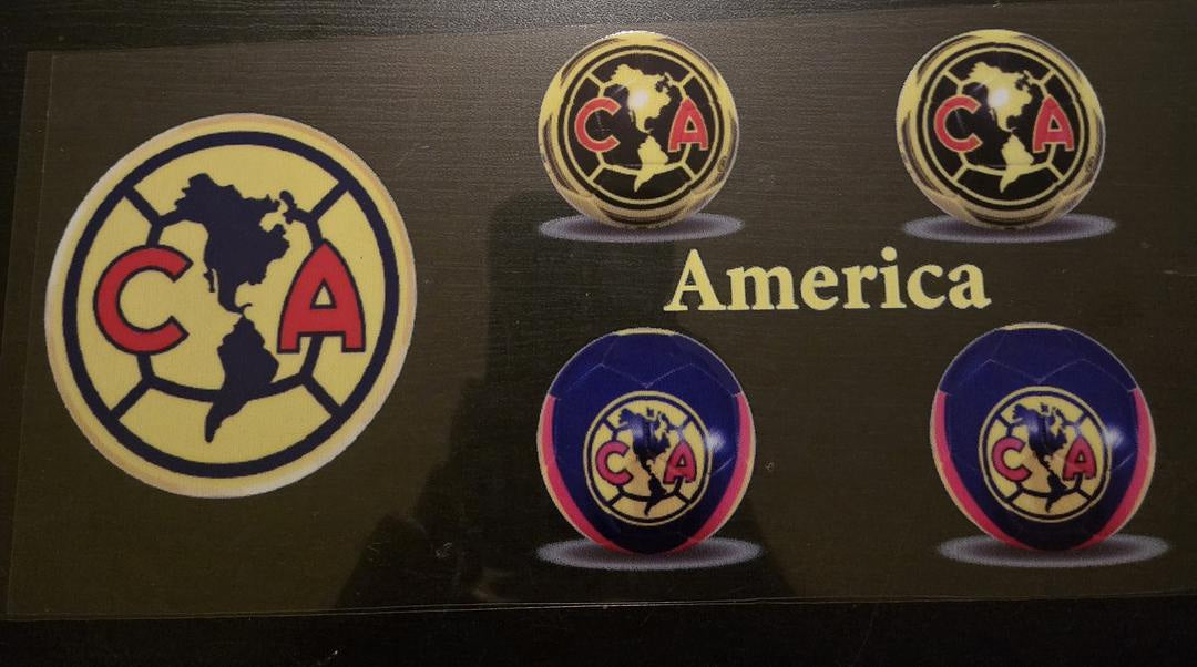 Club America UV Sticker