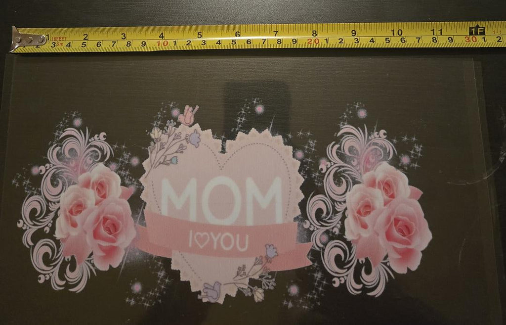 Mom I Love You UV Sticker